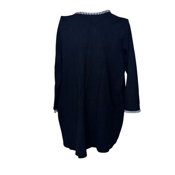 GREAT CONDITION WOMEN Magaschoni Long Sleeve Open Front Cardigan Plus Size 1X ca - Picture 6 of 11